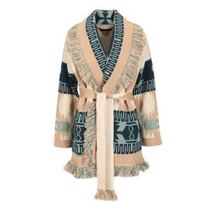 Alanui Women Icon Cardigan In Cashmere And Linen